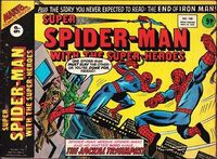 Super Spider-Man with the Super-Heroes #198 Cover date: November, 1976