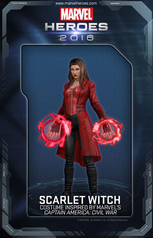 Scarlet Witch - Marvel Heroes Complete Costume List