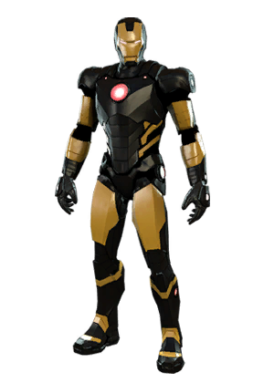 Iron-Man Blue y Gold