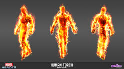 Human Torch Modern Model