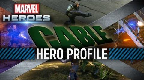 Marvel Heroes - Cable Hero Profile