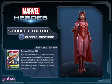 scarlet witch costume marvel heroes