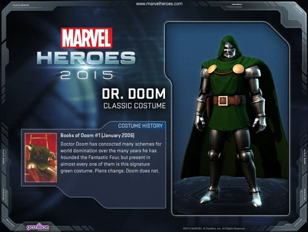 Doctor Doom/Costumes | Marvel Heroes Wiki | Fandom