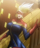 Captain Marvel in Avengers Confidential: Black Widow & Punisher.