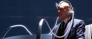 Professor Xavier using Cerebro.