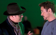 James Spader and Robert Downey Jr.