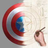 Captain america's conceptual desigin