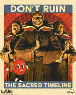 Don't Ruin The Sacred Time - Loki Poster