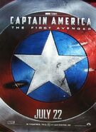 Captain America: The First Avenger poster.