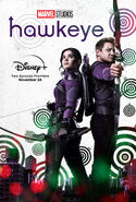 Hawkeye Christmas Poster