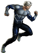 Avengers Age of Ultron Quicksilver Portrait Art