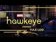 Kate Bishop-Inspired Yule Log - Marvel Studios’ Hawkeye - Disney+