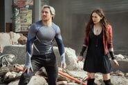 Official First Look at Quicksilver and Scarlet Witch