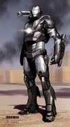 War Machine "Iron Man" Orginal Armor Concept Art