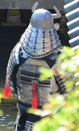 Silver Samurai's armor on The Wolverine set.