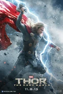 Character Poster of Thor.