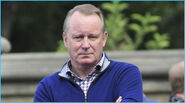 Stellan Skarsgard on set