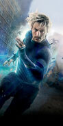 Quicksilver portrayed by Aaron Taylor-Johnson in the Marvel Cinematic Universe.