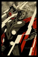 Mondo's Avengers Thor poster.