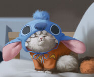 Mochi as Stitch