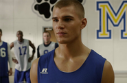 Flash Thompson portrayed by Chris Zylka in Earth-120703.