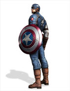 3D Concept Art model for Captain America: Super Soldier.
