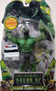 "Power Punch Hulk" squeeze his legs together to make him punch