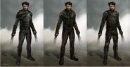 Concept art of old Logan.