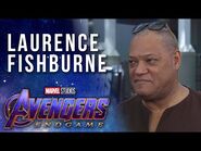 Laurence Fishburne on growing up reading Marvel Comics at the Avengers- Endgame Premiere