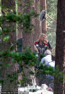 Chris Hemsworth on set