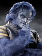 Beast portrayed by Steve Bacic, Kelsey Grammer and Nicholas Hoult in the Earth-10005 timeline.