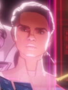 Melina Vostokoff voiced by Kari Wahlgren in Earth-Gamma War.