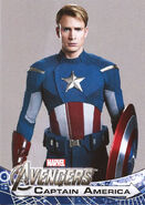 Captain America promocard