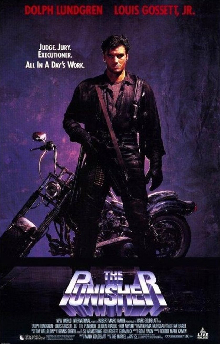 The Punisher (1989) movie posters