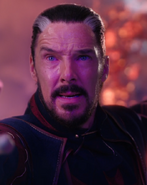 Defender Strange portrayed by Benedict Cumberbatch in Earth-617 of the Marvel Cinematic Universe.