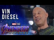 Vin Diesel feels his "Groot-ness" LIVE at the Avengers- Endgame Premiere