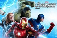 Avengers live banner