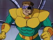 Doctor Octopus voiced by Efrem Zimbalist Jr. in the Marvel Animated Universe.