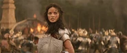 Lady Sif in battle.