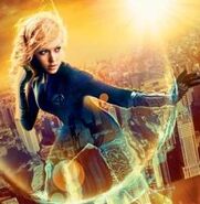 Promotional image of Invisible Woman in Fantastic Four.