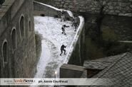 Set photo of Fort Bard, in Aosta Valley, it