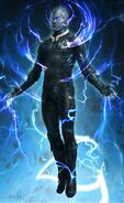 Concept art for Electro.