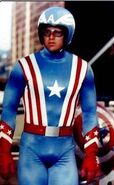 Captain America portrayed by Reb Brown in the 1979 made for TV film.