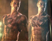 Concept artwork of Killian as "The Mandarin" (Part 1).