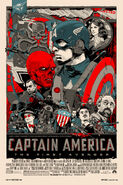 Mondo's Captain America Poster.