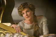 Frigga talking to Loki while Odin is in the Odinsleep.