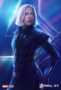 Natasha Widow InfinityWar poster