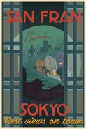 San Fransokyo Travel Poster 04