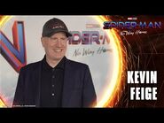 Kevin Feige On Making His Dream Spider-Man Movie - Spider-Man No Way Home Red Carpet
