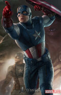 Cap's modern look from the Avengers.